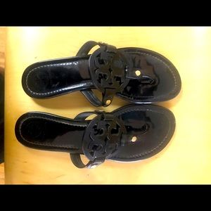 Tory Burch signature patent leather flats